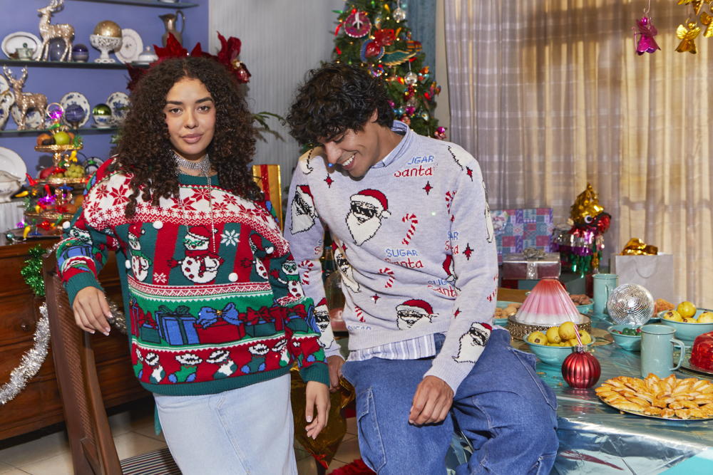 C&a sueter navideño best sale